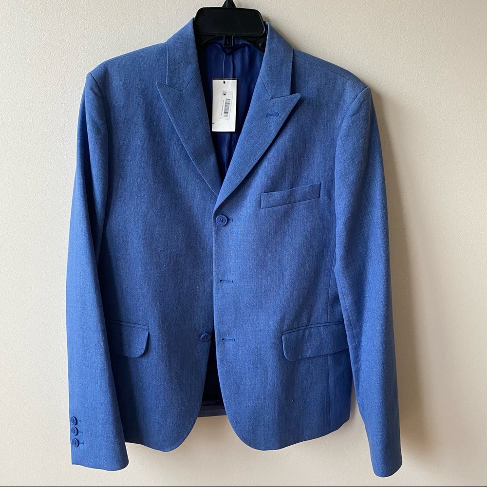 CARVEN  MEN’S SUIT JACKET Ligth Blue Size 50
